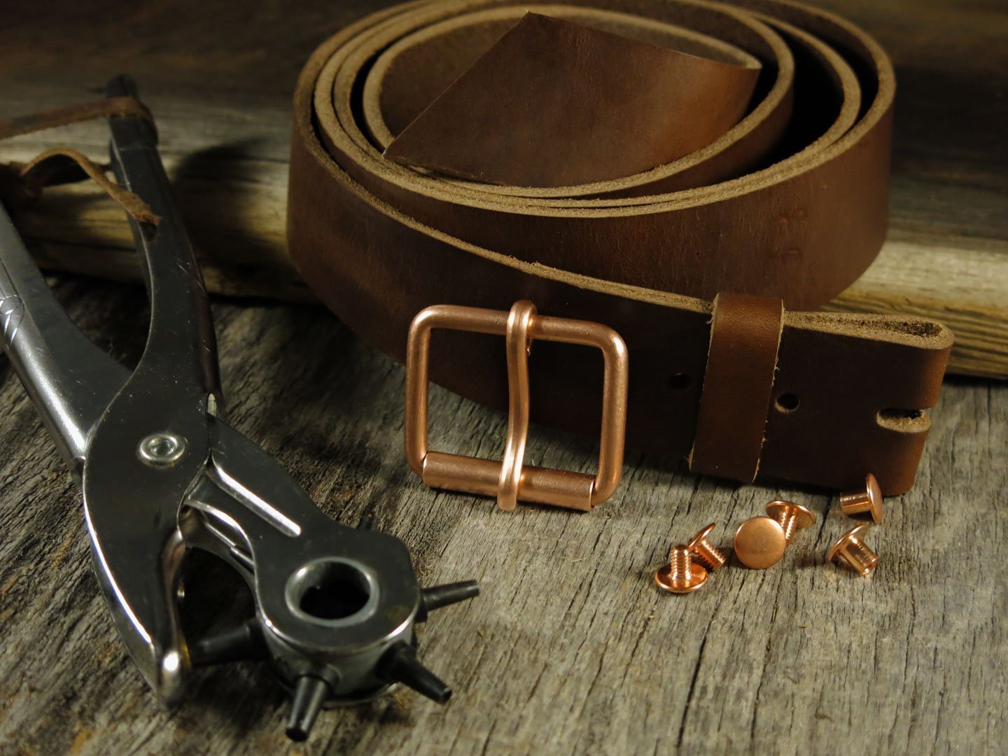  SLC Belt Making Kit for Beginners with Stamping Tools