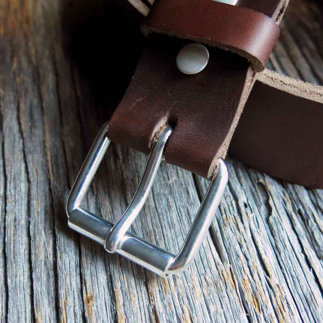 7/8” Silver Buckle