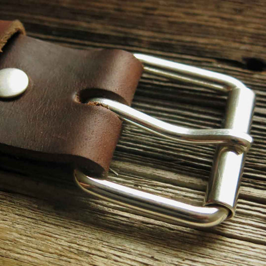 7/8” Silver Buckle