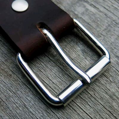 7/8” Silver Buckle